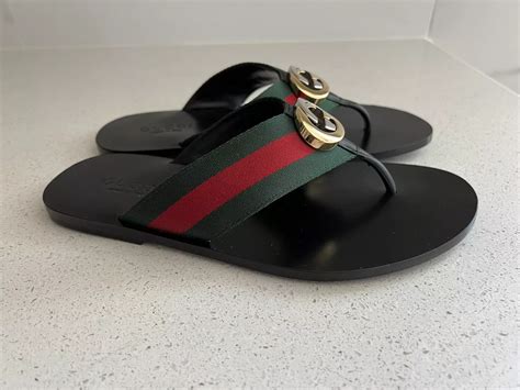 gucci pring slides|Gucci flip flops clearance.